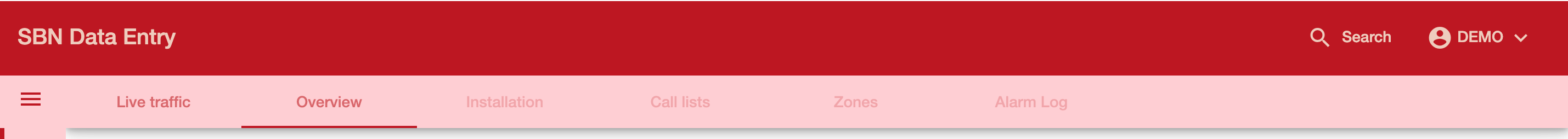 Functionality via tabs